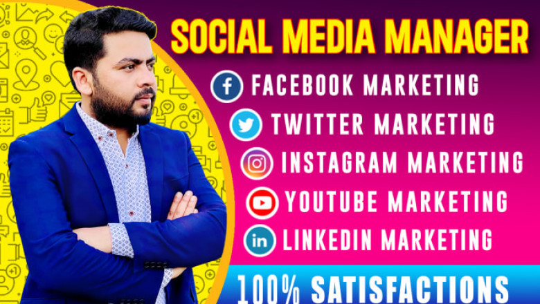 I will be your digital marketing expert and social media manager