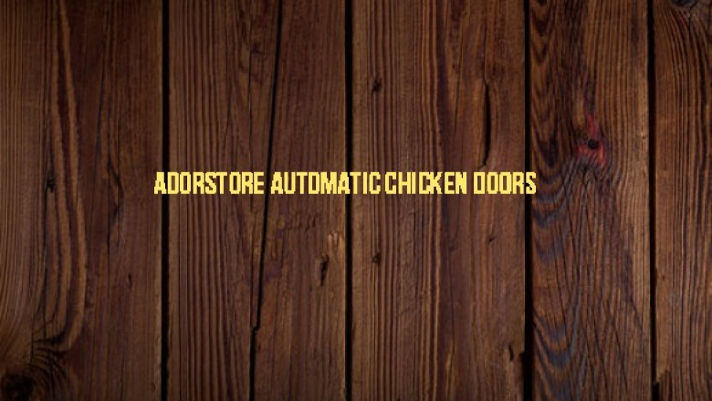Ador Chicken Door