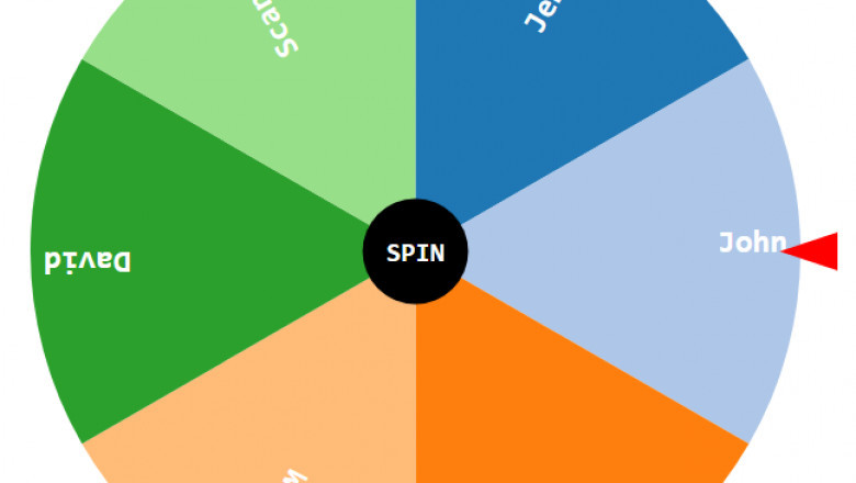 what to draw wheel spinner