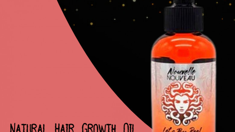 Effective Natural Growth Oil For Hair With Vitamin E From Nouvelle Nouveau