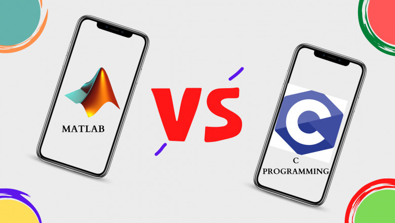 What is the difference between MATLAB and Programming in C?