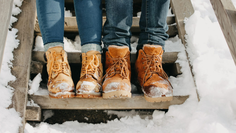 The Good Grip Of Snow Boots Allows You To Walk Safely On Ice And Snow
