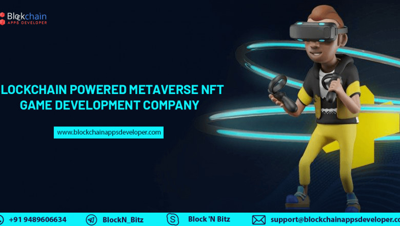Blockchain Powered Metaverse NFT Game Development - BlockchainAppsDeveloper