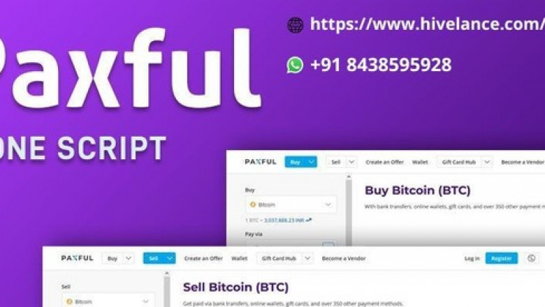 Paxful Clone Script To Create P2P Crypto Exchange Platform