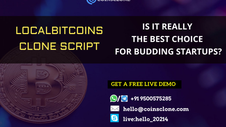 Localbitcoins clone script - Is it really the best choice for budding startups?