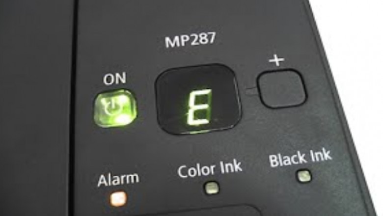 Canon printer error codes and resolving technique
