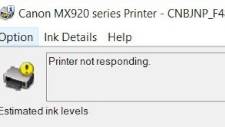 Fixing Canon Printer Not Responding Issue