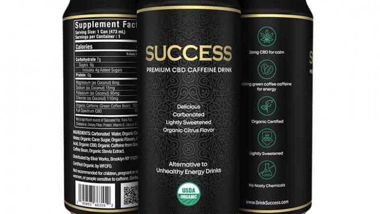 Drink Success - PREMIUM CBD CAFFEINE DRINK to Boost your Health!