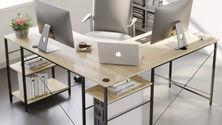 Wooden Study Table Design,Study Table Design, Study Table With Bookshelf Design