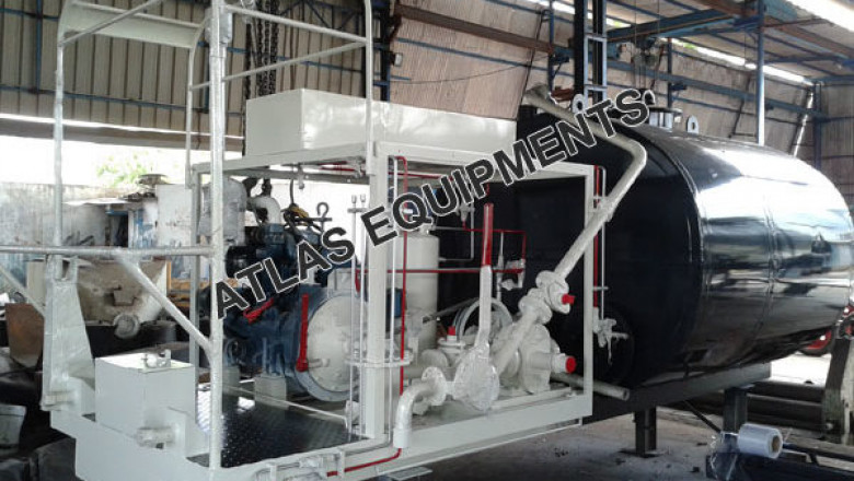 Bitumen sprayers and Bitumen pressure distributors – Atlas Technologies Pvt. Ltd.