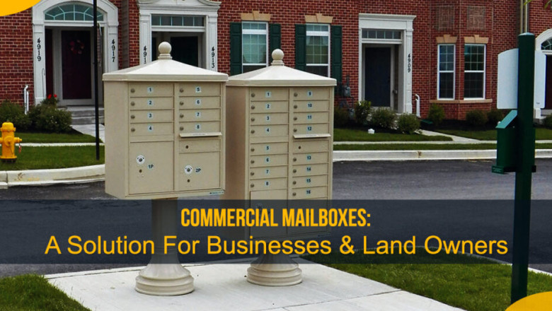 Commercial Mailboxes: A Solution For Businesses & Land Owners