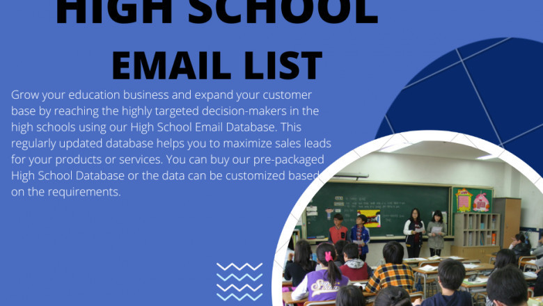 High School Email List