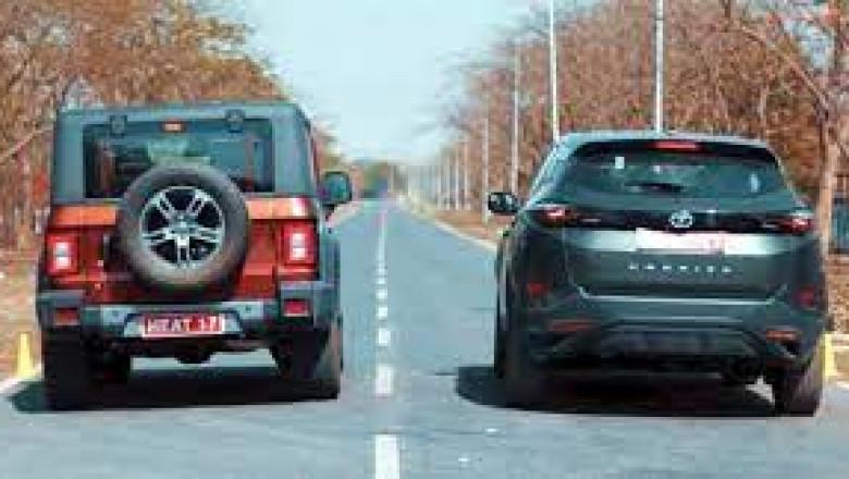 Mahindra Thar | Thar Price vs Tata Harrier – autoX
