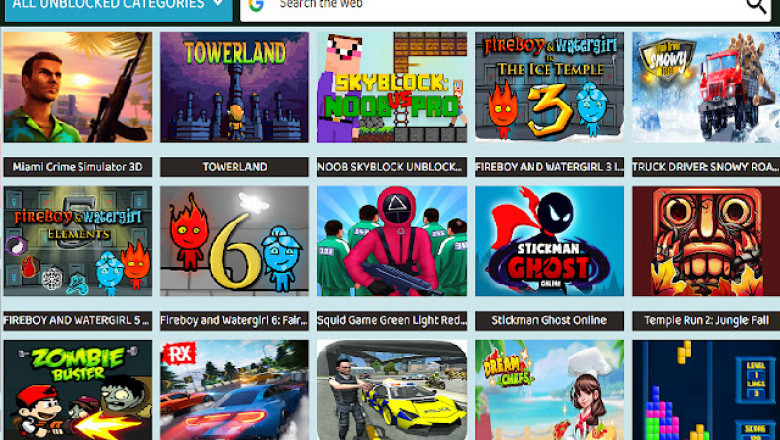 Tyrone’s unblocked games: Most Famous Games List