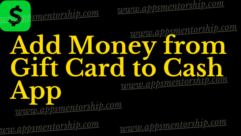 How to Transfer Money From a Gift Card to a Cash App?