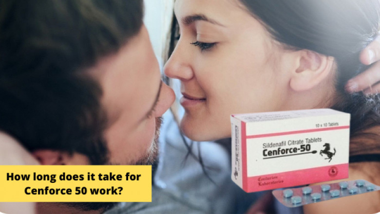 Cenforce 50 Mg Sildenafil Citrate | Dosage | Reviews