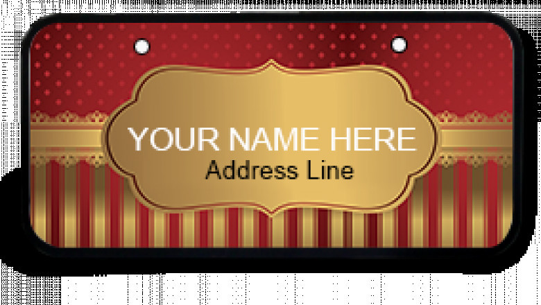 Hang some fresh Name Plate Designs