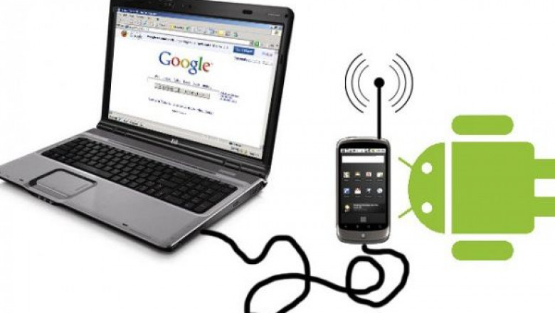 Tethering your Android to your computer's Internet in reverse