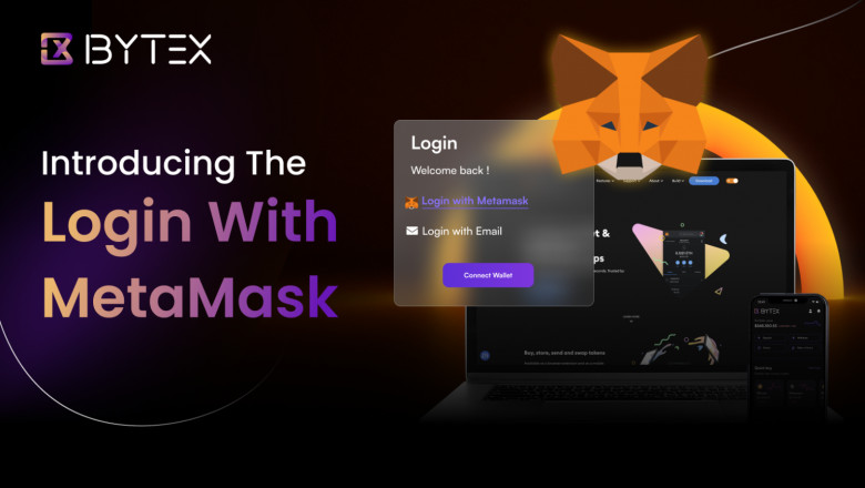 Login your ByteX Account using MetaMask Wallet