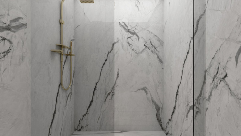 Large Porcelain Slabs For Shower Walls