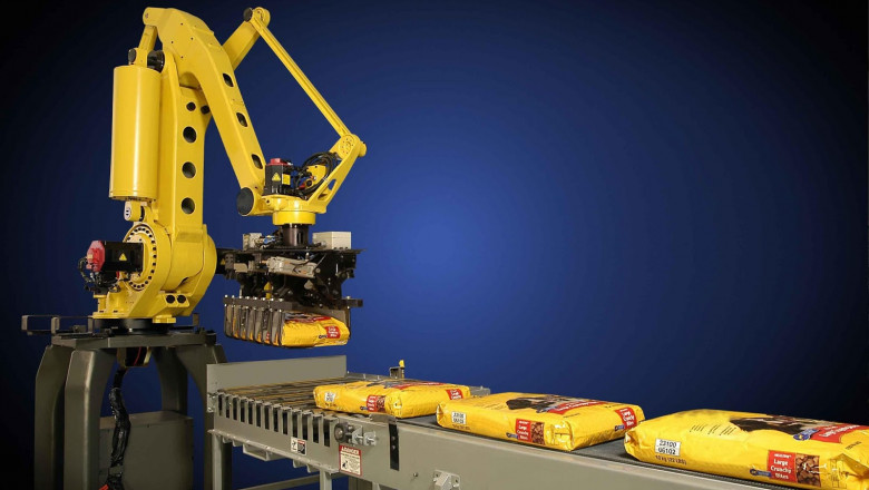 The Name Industrial Robotics Refers To The Autonomous System Of Sensors, Controllers, And Actuators Operating In A Manufacturing Or Processing Line Using Sensors, Controllers, And Actuators