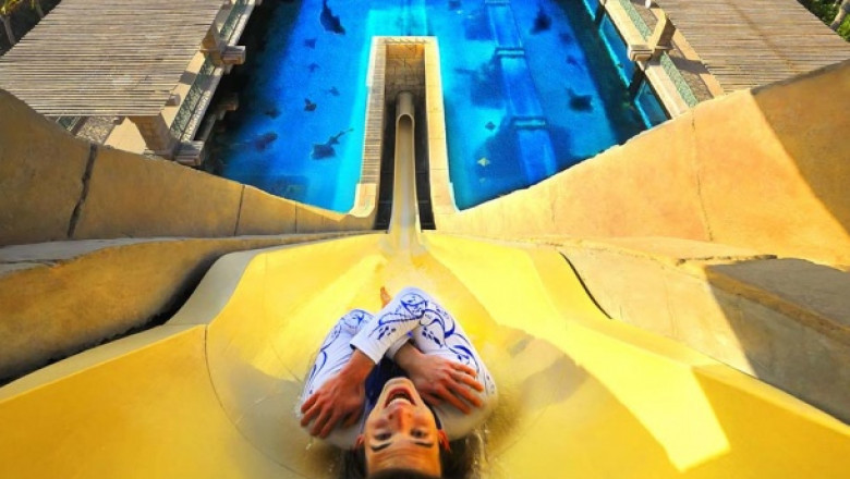 How water slides can be fun in summer