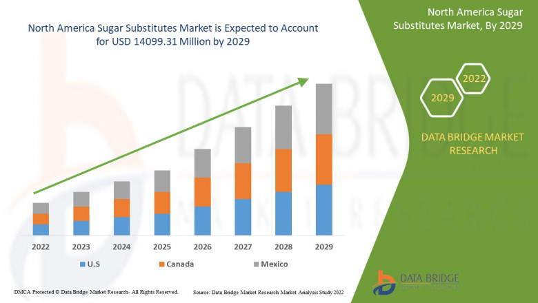 North America Sugar Substitutes Market is Expected to Reach CAGR of 8% in the Forecast 2029