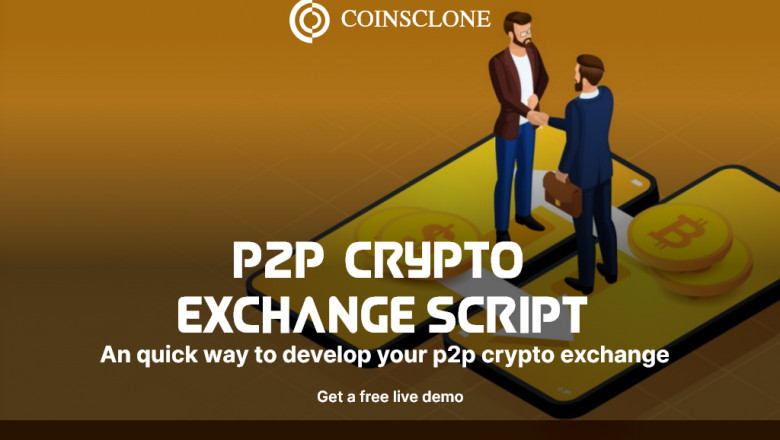 P2P crypto exchange script - Smartest way to develop your p2p exchange