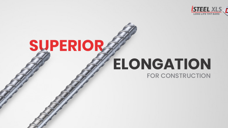 Superior Elongation in TMT bars