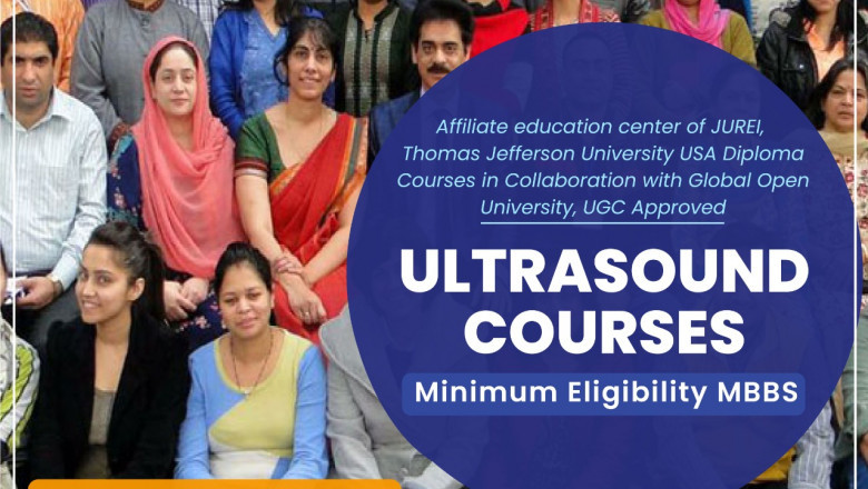 Certified Ultrasound course by the most reputed Institute in India.
