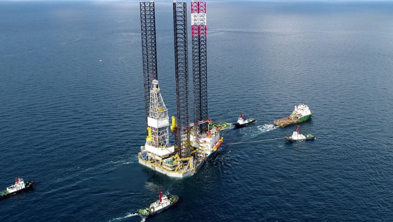 Offshore Drilling Rigs are Gigantic Structures Constructed at Sea to Collect Oil and Gas From the Ocean Floor