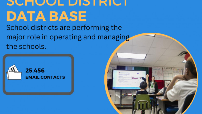 Improve your online Champaign with School District contact list