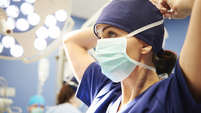 Surgical Masks Surgical Masks Are Constructed From A Nonwoven Fabric Created Through The Melt Blowing Process