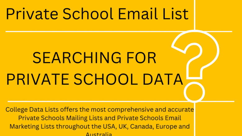 How to Reach Education Experts With a Private School Database