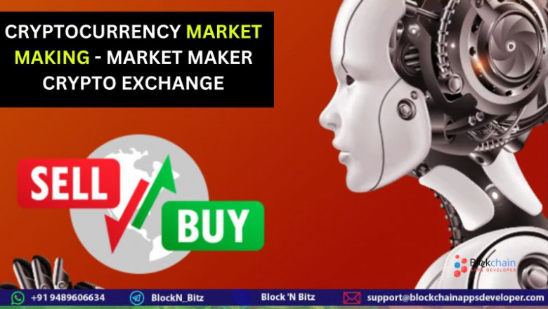 Crypto Market Making Services | Market Maker Crypto exchange