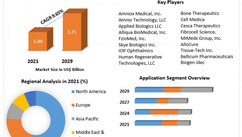 Global Amniotic Membrane Market Trends, Sales Revenue, Industry Analysis, Size, Share, Growth, Factors, Opportunities, Developments And Forecast 2029