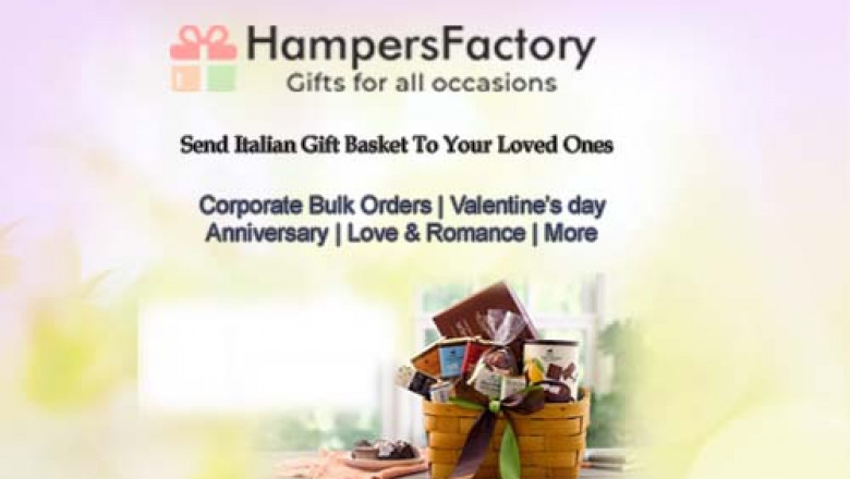 Onl ine Italian Hampers Delivery in INDIA
