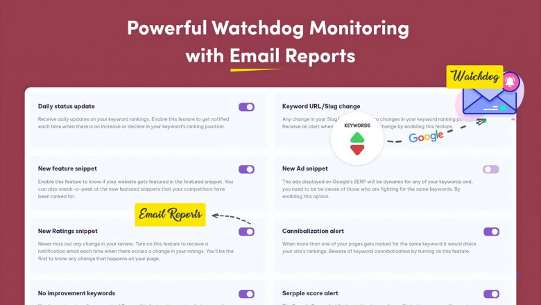 SERP Notification Ranking