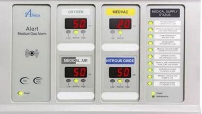 What is a medical gas alarm panel?