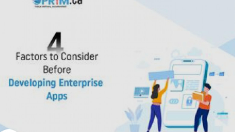 4 Factors to Consider Before Developing Enterprise Apps