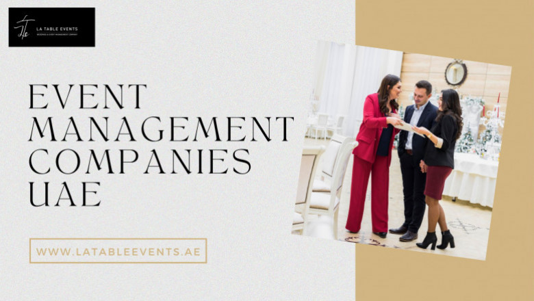 Event Management Companies UAE | Wedding Designers Dubai