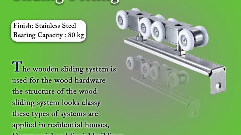 Avanti Hardware Pvt. Ltd| Wheel wooden slide fitting