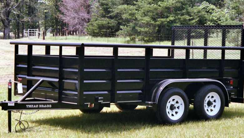 Economical Tandem trailer for sale