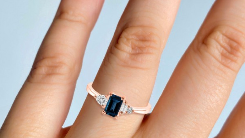 London Blue Topaz Ring in Whole Sale price At Sagacia jewelry