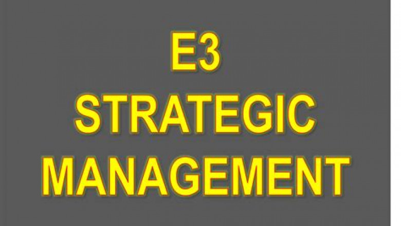 Free PDF 2022 Efficient E3: E3 Strategic Management Best Preparation Materials