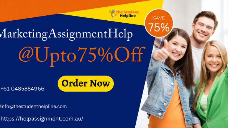 @Upto 75% Off On Your Marketing Assignment Help