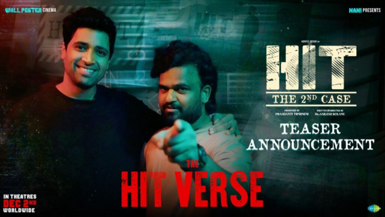 Adivi Sesh hit 2 teaser is releasing on 3rd November