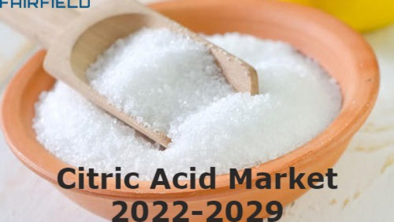 Citric Acid Market is Growing in Huge Demand | Top Players, Application and Forecast to 2029