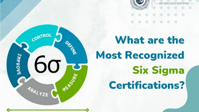 What are the Most Recognized Six Sigma Certifications?