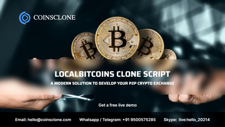 Workflow of the Localbitcoins clone script